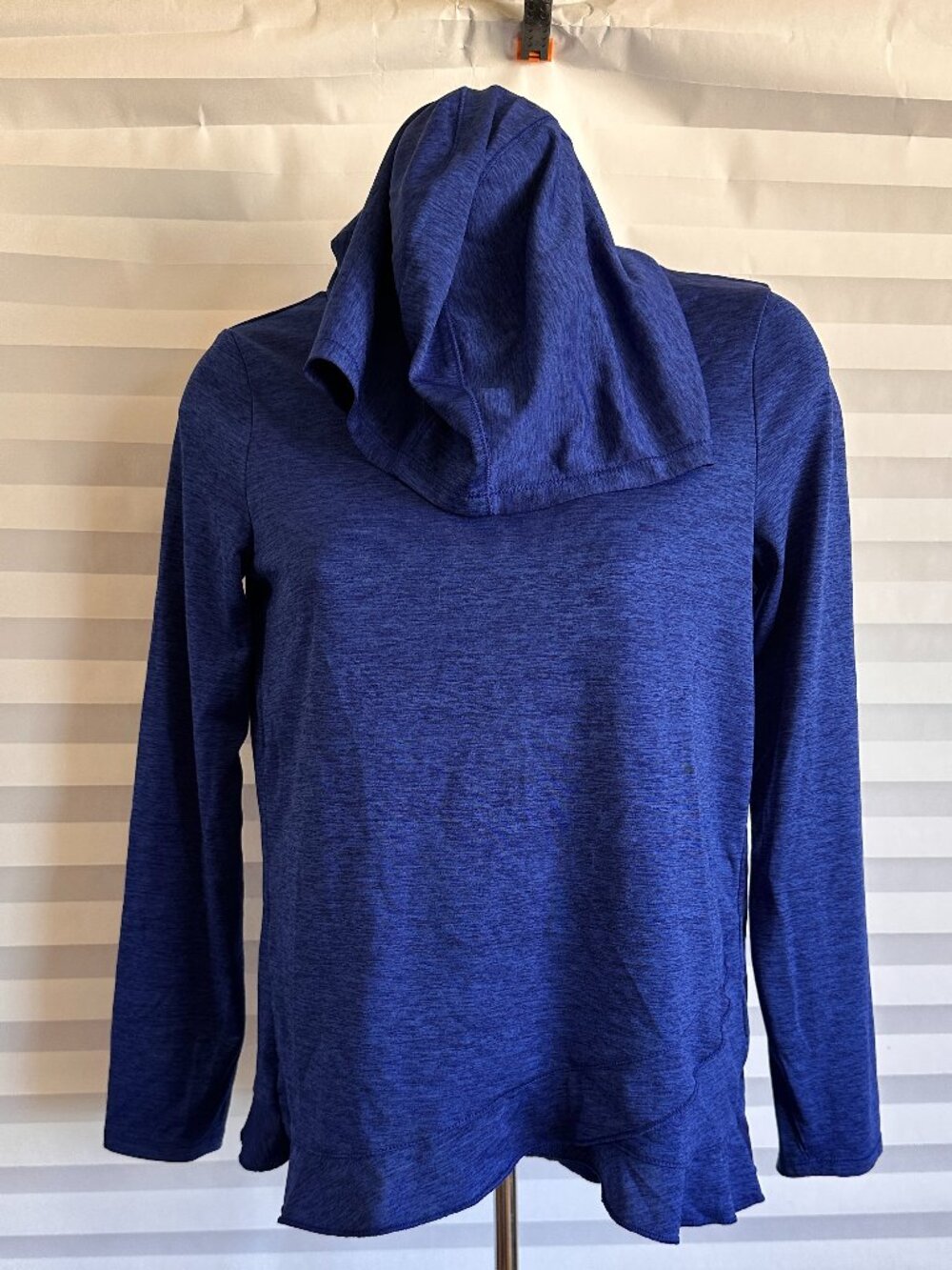 Adidas Girls Blue Black Climalite Pullover Sweatshirt Size Small
